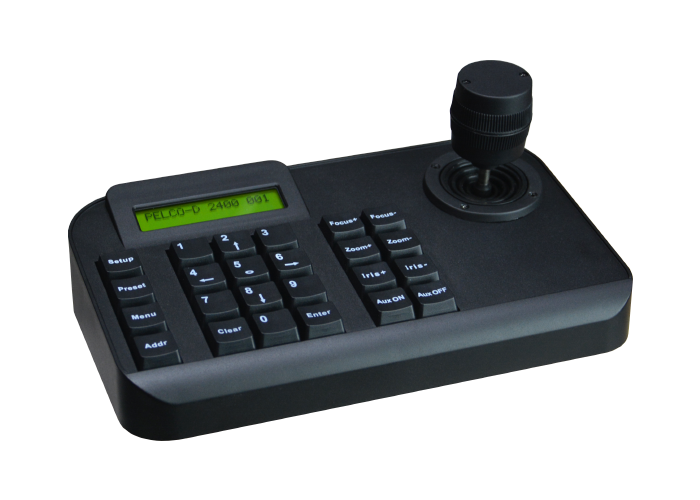 Controlador joystick 3D para cámaras PTZ AHD (TVI/CVI)	